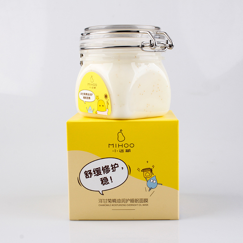 

MIHOO Net content 220g chamomile moisturizing overnight oil mask High Quality!