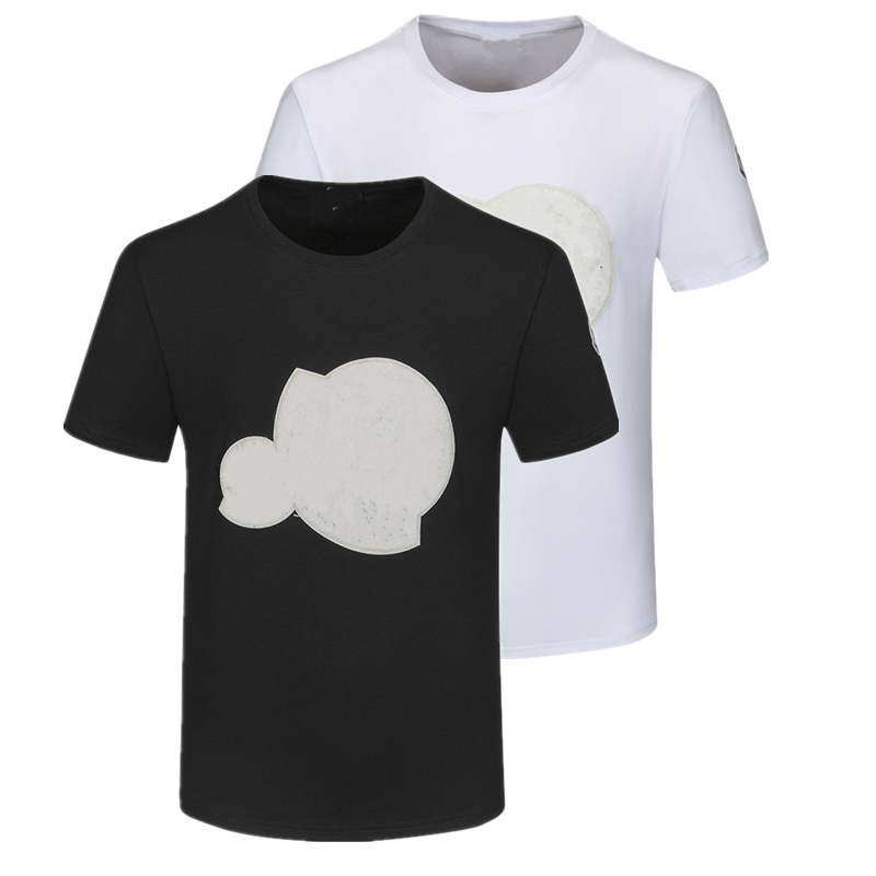 

ut 2021 Mens T shirt Summer Shirts Stylis Men Tee Made In Italy Fashion Short Sleeved Letters Printed Women Clothing, White;black