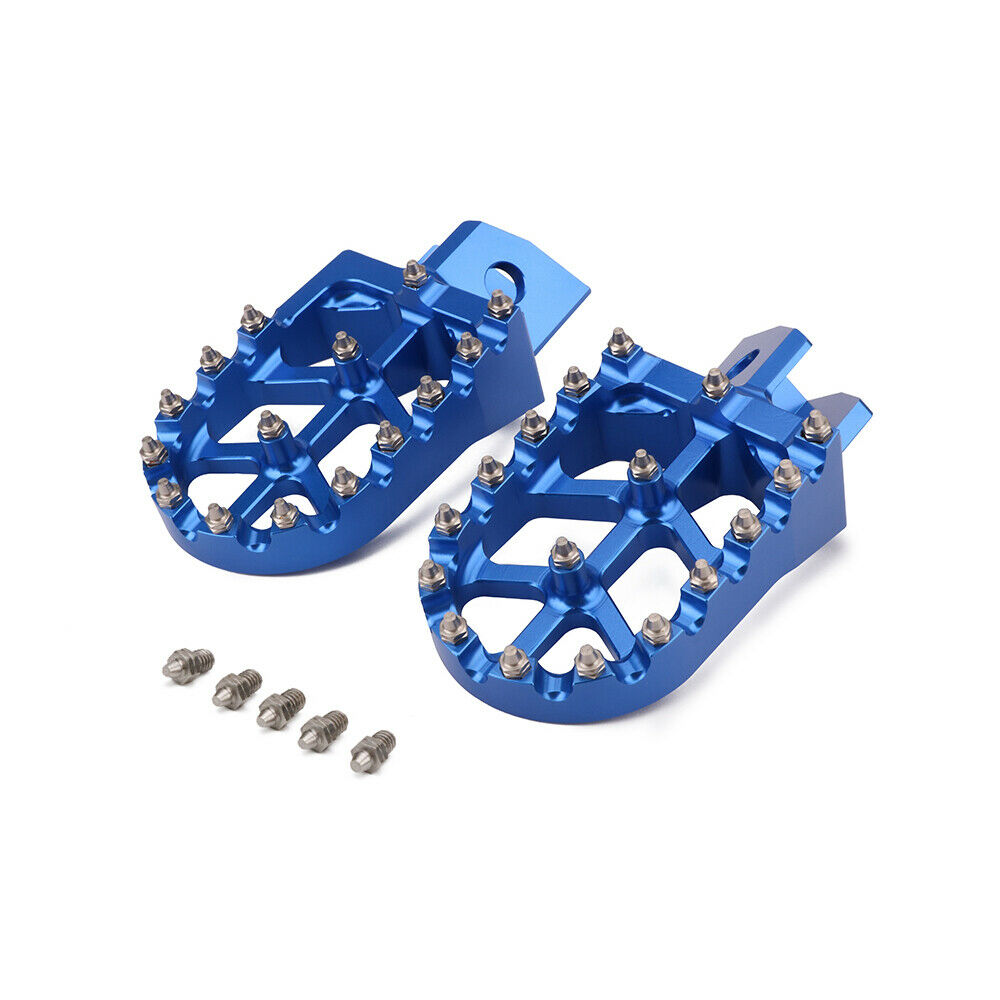 

JFG RACING Blue Foot Pegs Rests Pedals FootPegs For YZ80 YZ125 YZ250 YZ500 YZ490 WR200 WR250 WR500 TTR90 TTR110 TTR125 TTR250 XT250 Motorcycle