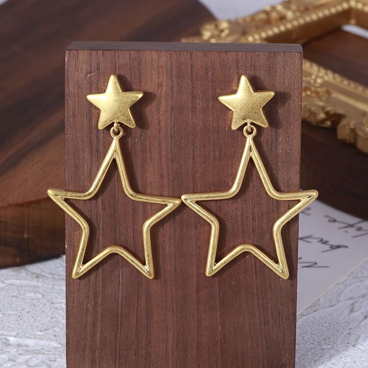 

big earrings dangle earrings dubai gold jewelry set women earrings ship with another pair free earring