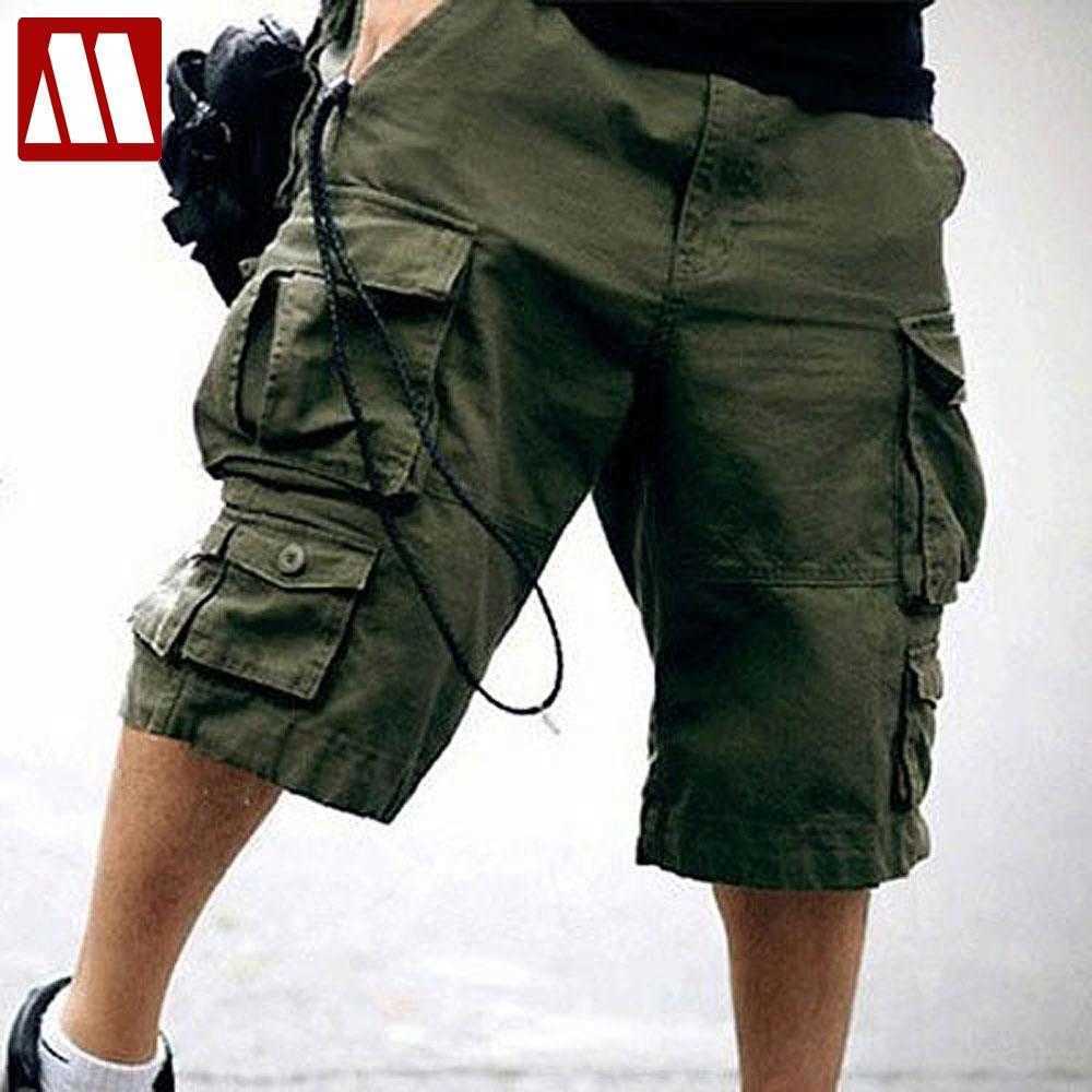 

Summer arrival mens cargo shorts, Cotton short pants designer camouflage trousers 11 Colors size S M L XL XXL  C888 T200414, 1-navy