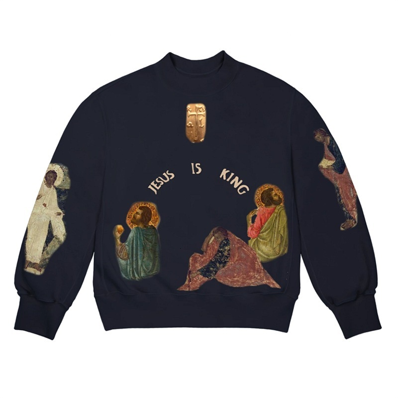 

A variety of jesus is king Hoodie, Black