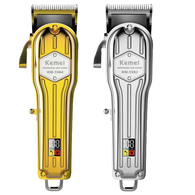 

Hair Clippers Electric Cord Cordless Use Clipper Professional Trimmer For Men All Metal Cutter Machine Powerful Motor Haircut