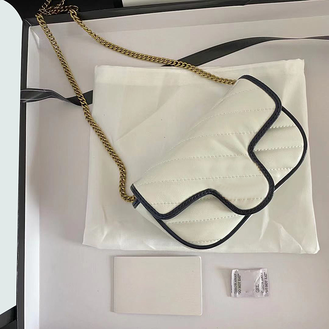 

women luxurys designers bags Shoulder bag Stripe flip design is simple fashionable