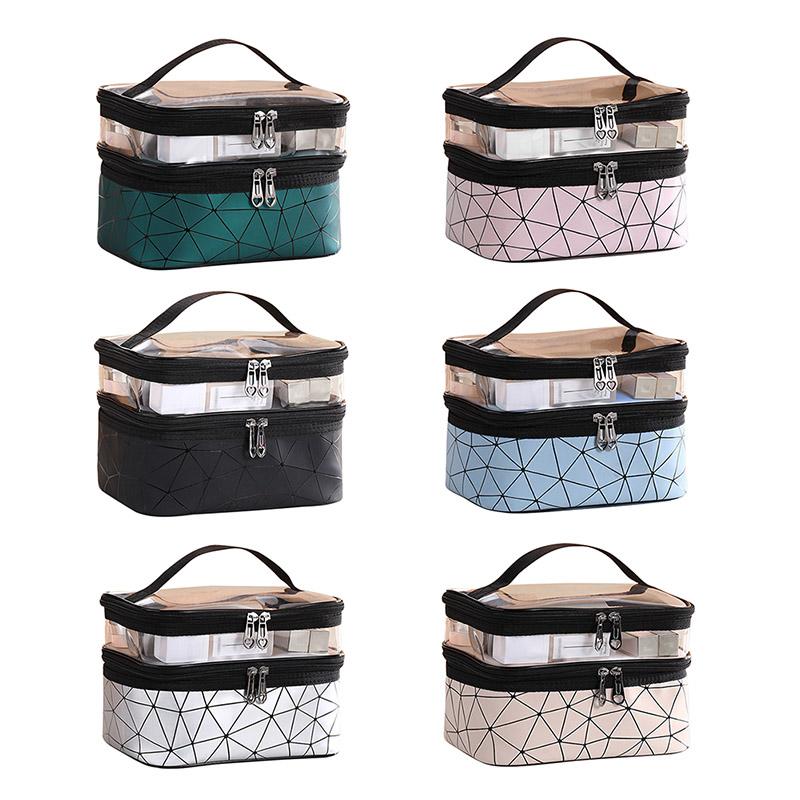 

Storage Bags Cosmetic Bag/cases Portable Waterproof Transparent Multifunctional Large Capacity Bag Travel Skin Care Cosme