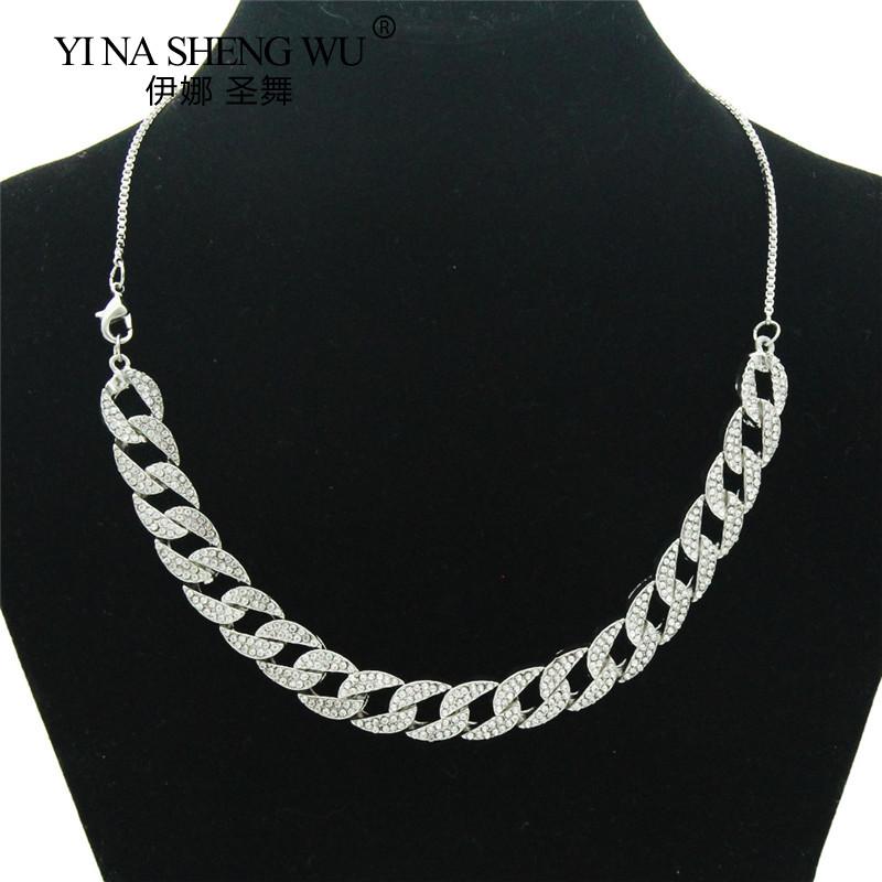 

Chokers Cuban Choker Necklace Collares Hip Hop Vintage Chunky Chain Aluminum Adjustable For Women Men Jewelry Accessories
