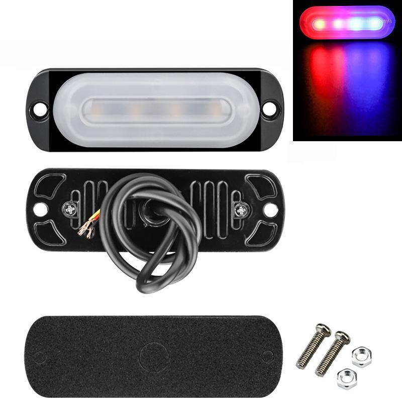 

Emergency Lights 4 Led Flashing Strobe Bar Universal Surface Mount Warning Hazard Beacon For Off Road Vehicle SUV Trucks
