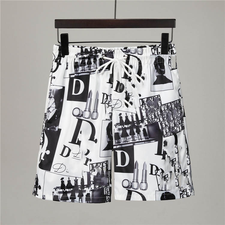 

2021Mens Summer Fashion Shorts Drying SwimWear Printing Man S Designers Sportswear QuickClothing Swim Board Short Gym Mesh Beach Pants Asian, White;black
