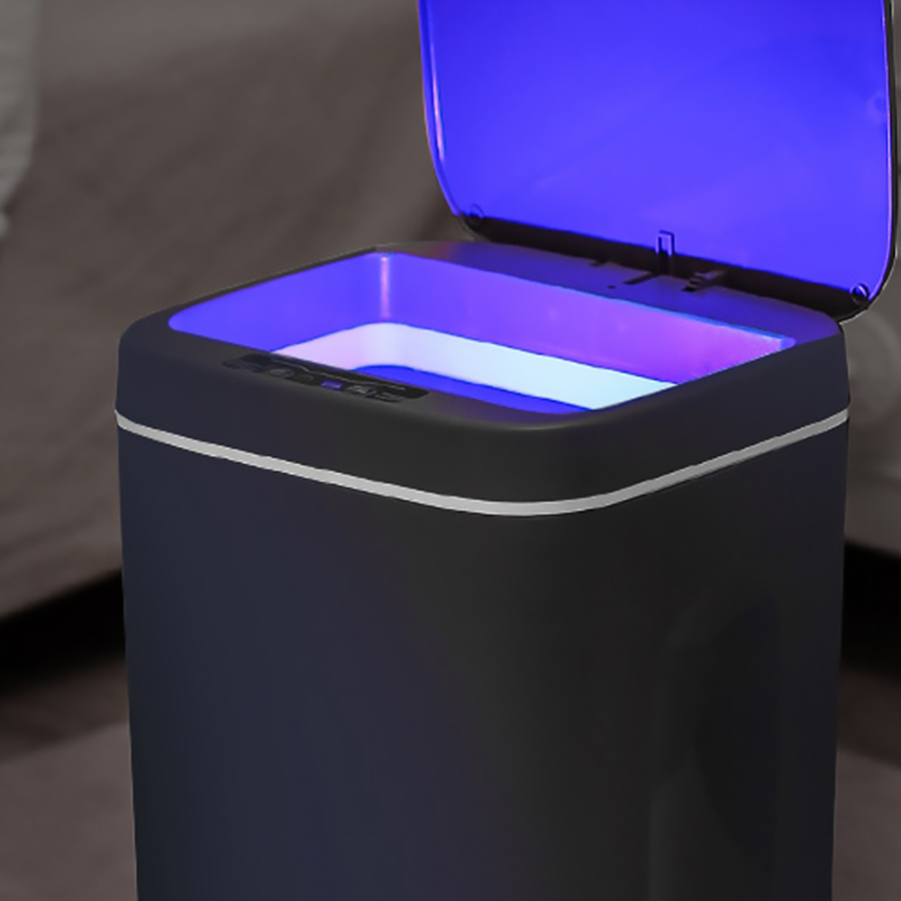 

Househod USB Charging Smart Trash Can Automatic Induction Dustbin with id