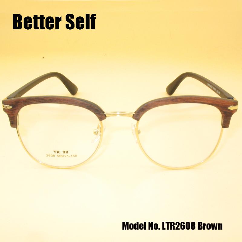 

Retro Spectacles LTR2608 Fashion Ultra Light Flexible Acetate TR90 Glasses Frames Prescription Eyewear High Quality Sunglasses