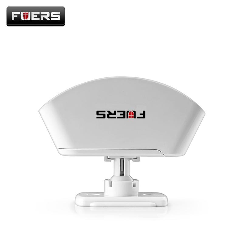 

Alarm Systems Wireless Curtain PIR Motion Sensor Internal Antenna Infraid Detector Low-Power Circuit 433MHz For System
