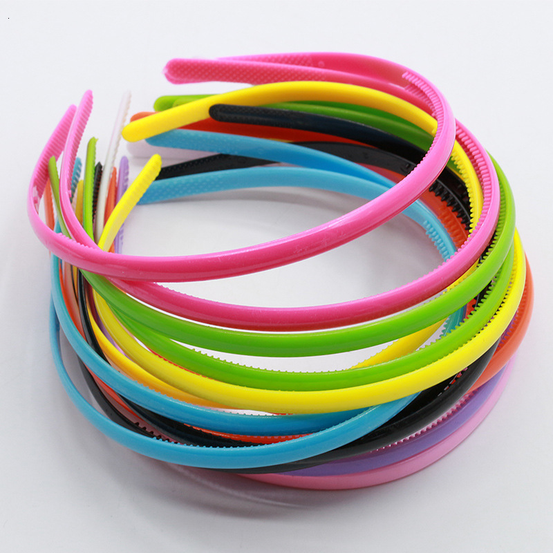 

candy color children's hairband sweet plastic headband acrylic multi color hairpin with teeth