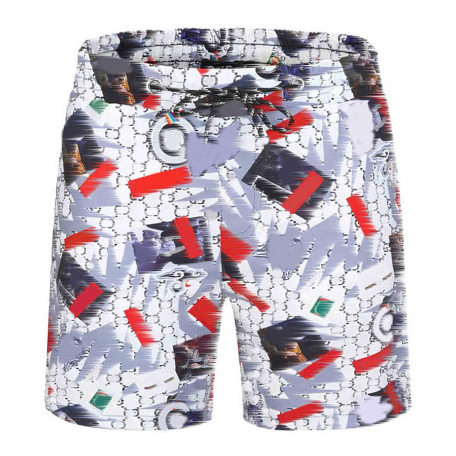 

New Board Mens Summer Beach Pants High-quality Swimwear Male Letter Surf Life Men Swim Tiger designer Shorts M-3XL, White;black