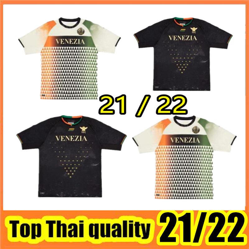 

Venezia Soccer Jersey 2021 22 ARAMU FORTE MAZZOCCHI FIORDILINO Maillots De Foot JOHNSEN DI MARIANO Football Shirt, Black