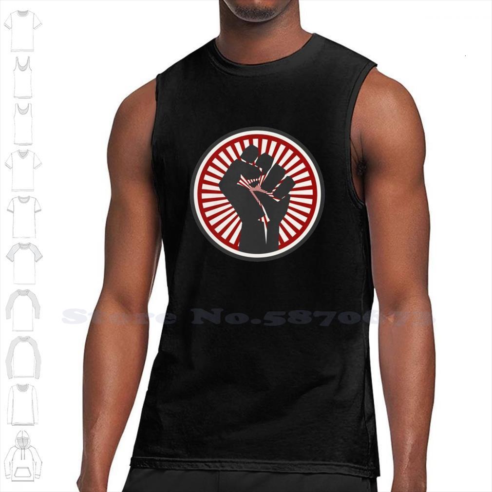

revolution summer funny tank sleeveless vest for men women resist resister empower empowerment womens, White;black