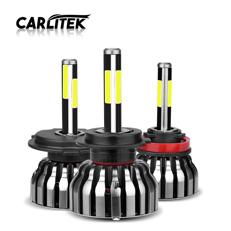 

Car Headlights CARLitek 4-Side Lamp Led H7 H4 Turbo 12V 24V 6000K Auto Bulb H11 9005 9006 H1 880 Fog Light 3D 360° Luces Lampada