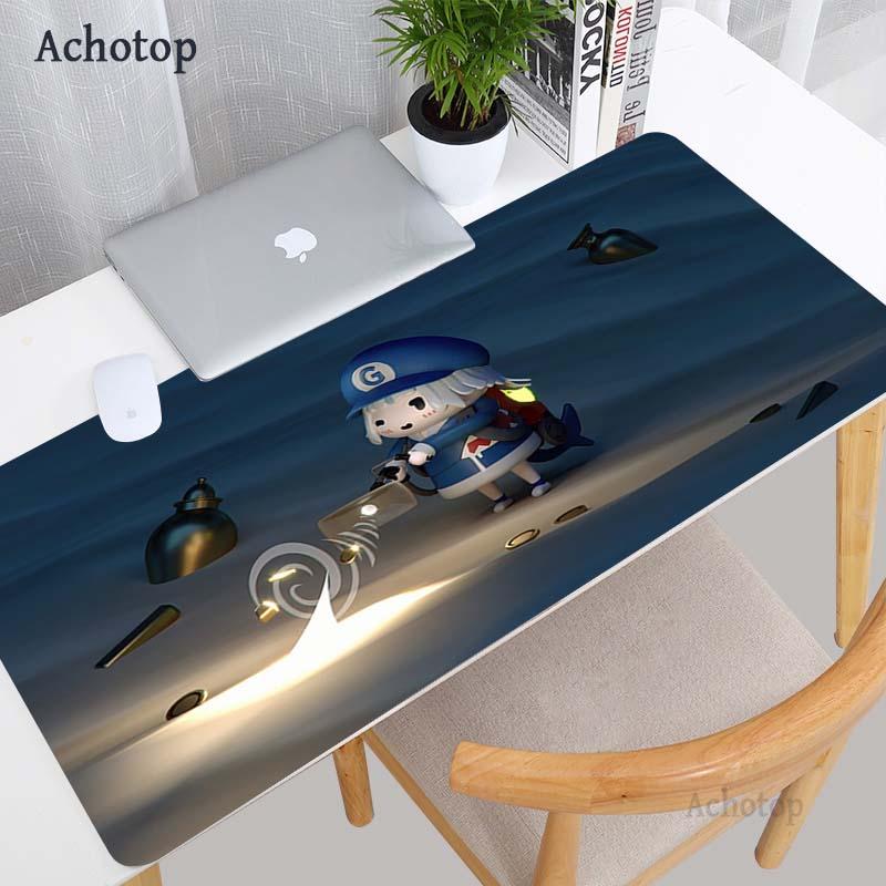 

Mouse Pads & Wrist Rests Anime Gawr Gura Pad Gamer Completo Mousepad Kawaii Gaming Accessoroes Laptop Keyboard Maus Mat XXL Large Rubber Des