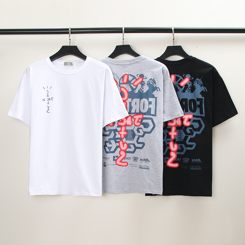 

Trend Mca White Off New Graffiti Slogan Exhibition Fl Short Sleeve T-shirt Couple