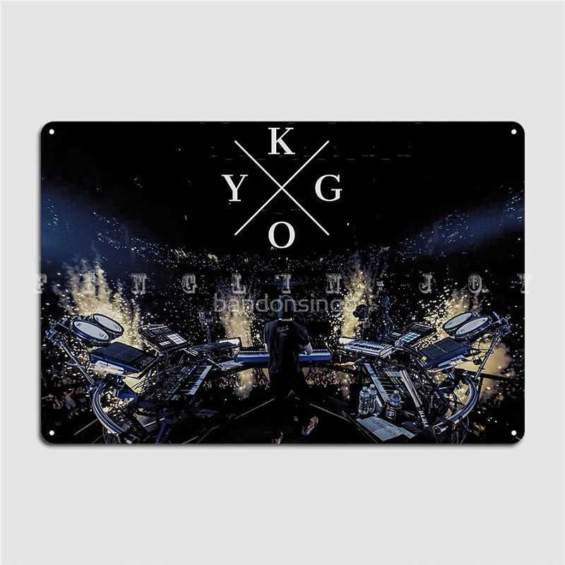 

Kygo Poster Metal Plaque Club Bar Custom Painting Décor Tin Sign Poster