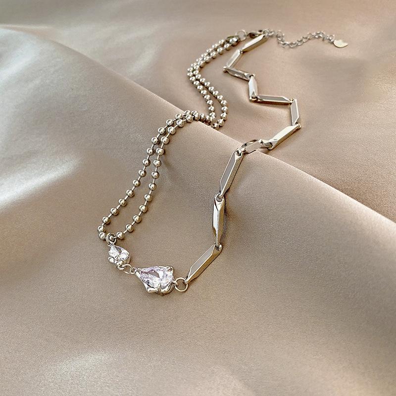 

Chokers Fashion Trendy Korean Retro Necklace Female Ins Style Pendant Elegant Simple Jewelry