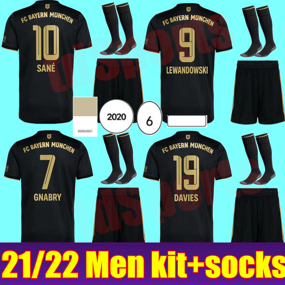 

2021 2022 Bayern Munich RIBERY HUMMELS Soccer jerseys Men kids kit 21 22 VIDAL LEWANDOWSKI MULLER SANE home away 3rd child Football uniform, Away+league patch