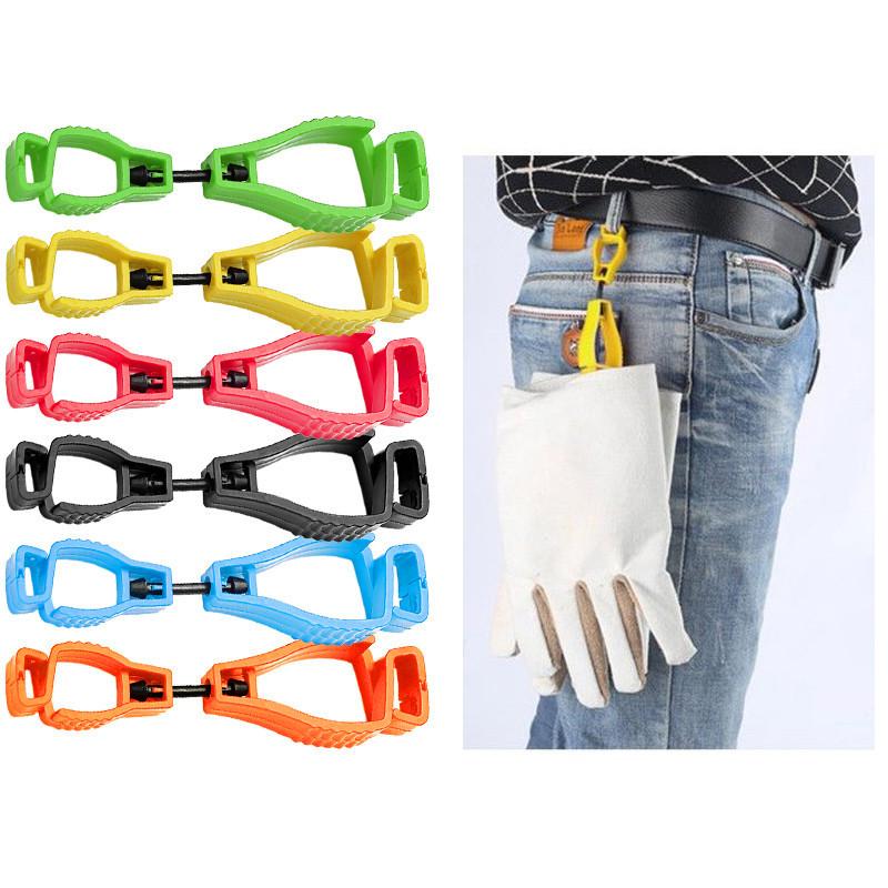 

Hooks & Rails Safety Glove Holder Clip Hanger Plastic Working Gloves Clips Work Clamp Guard 816