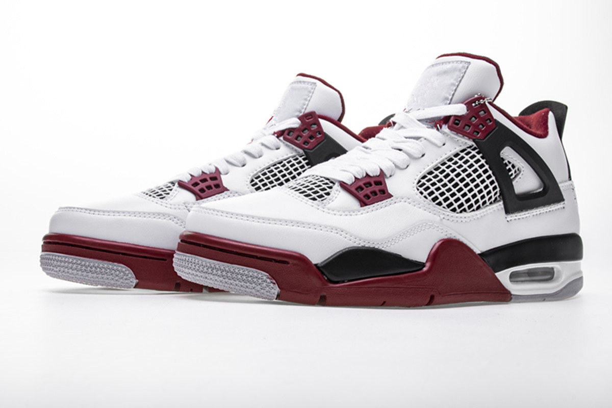 Jumpman 4 Retro "Fire Red" Mens Basketball Shoes Outdoor Sports Sneakers With Original Box