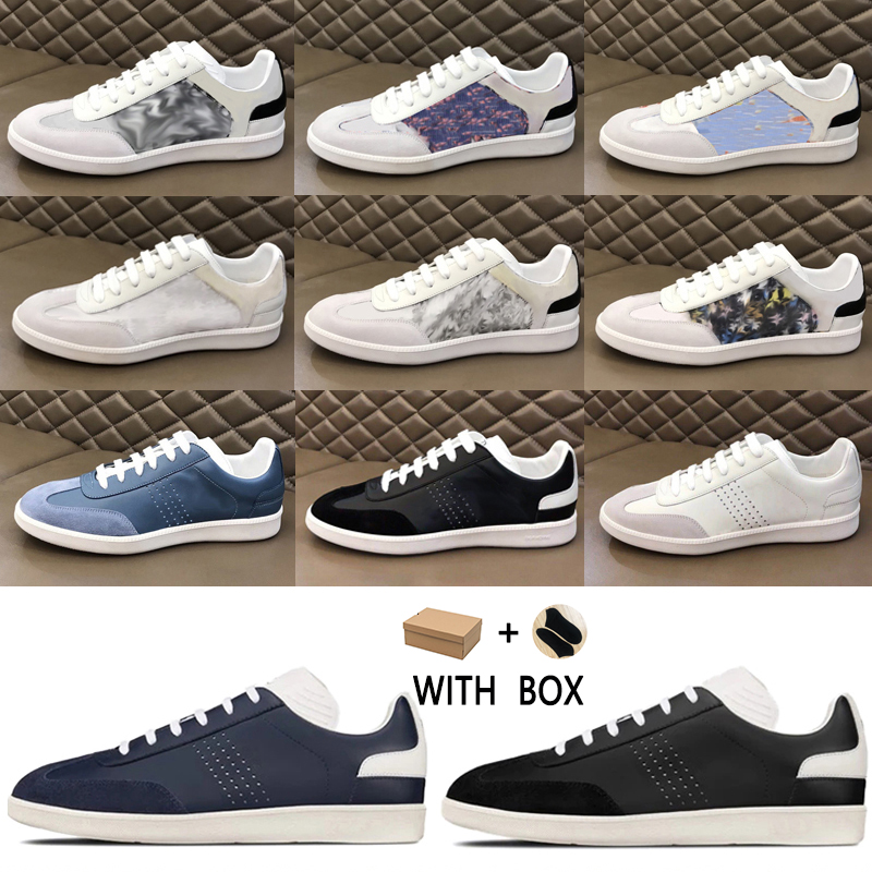 

2021 With Box Hommes Designer Sneaker B01 Casual Shoes Leather Sneakers Platform Black Calfskin low Shoe Fashion Men women Chaussette Dust, I need look other product