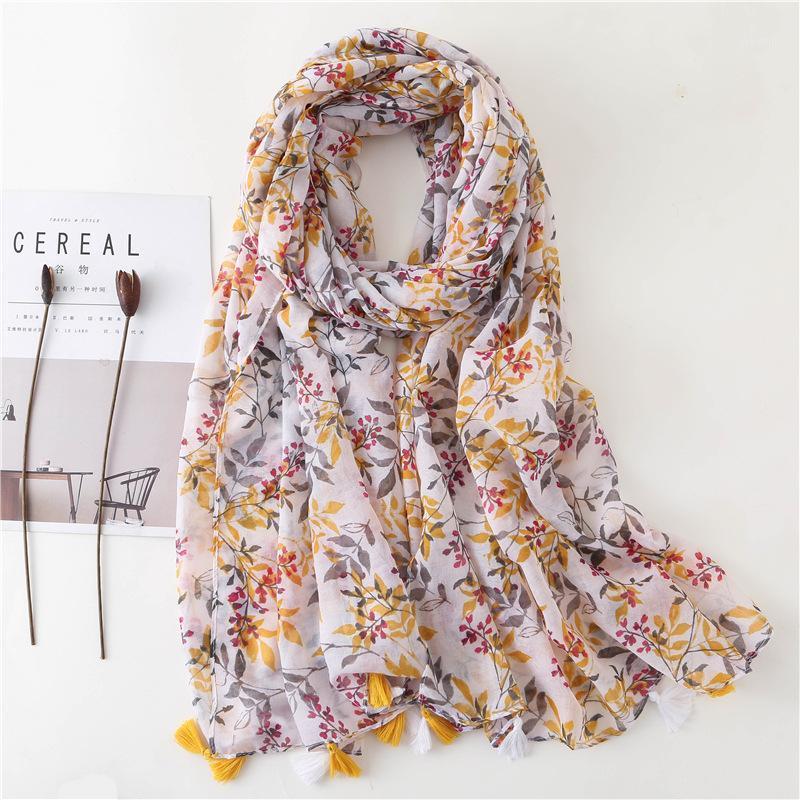

Scarves Silk Scarf Women Style For Autumn Winter Cotton Oversized Anti-Sunburn Shawl Female Poncho, Blue;gray