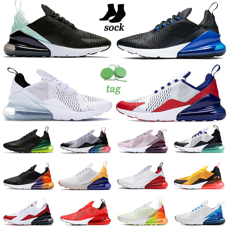 

27C men women running shoes Triple Black White Oreo Barely Rose Dusty Cactus Photo Bule Midnight Navy Tiger Multicolor mens trainers outdoor sneakers, 36-45 habanero red