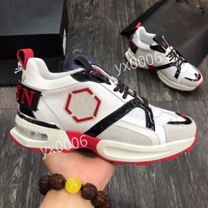 

2021 Top Quality Casual Shoes 39-45 Black Thick Bottom White Exquisite Girl Color Sports Shoe Boxed Shoelace Accessories Complet od201117, Choose the color