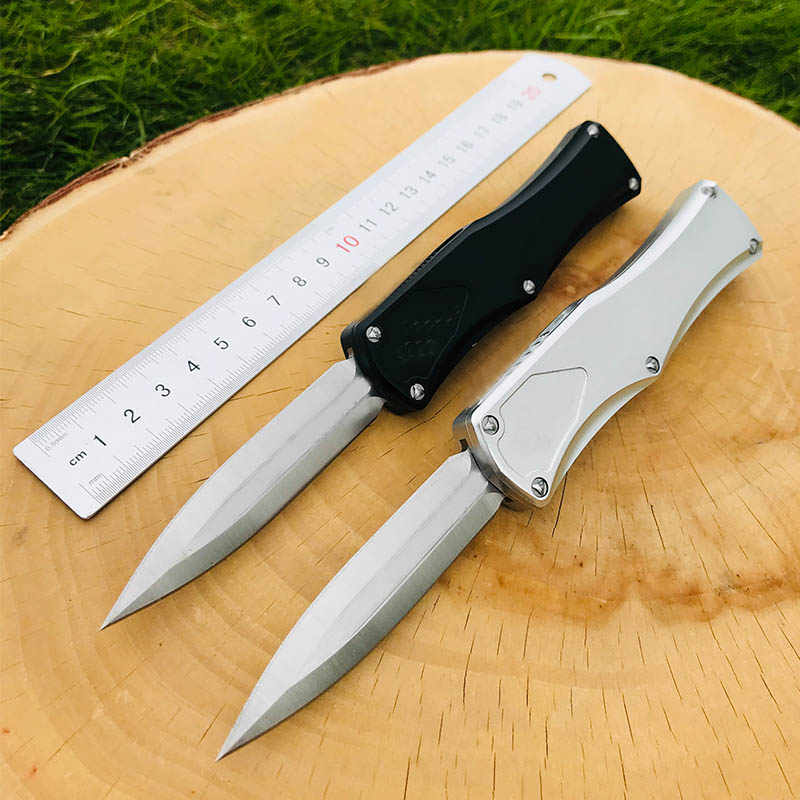 

Outdoor automatic knife tactical goddess Hera D2 steel T6-6061 aluminum alloy handle camping self-defense EDC kitchen tool pocket