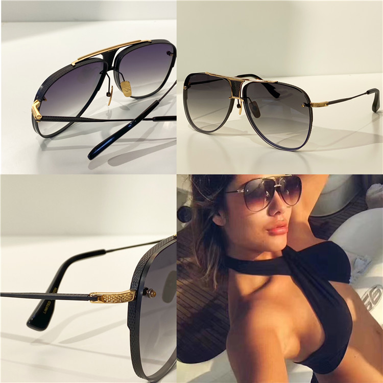 

D TWO sunglasses men women metal retro sunglasses fashion style square frameless UV 400 lens outdoor protection eyewear hot selling style