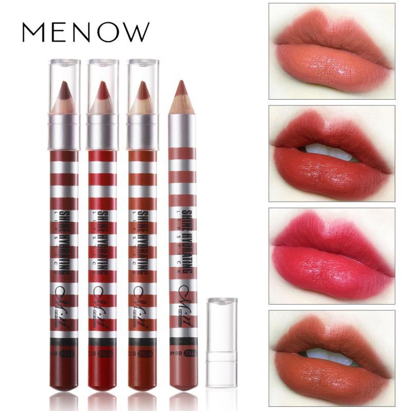 

Lip Pencils Pencil Non-marking Line Drawing Lipstick Liner Lazy Retro Color For Novices Cosmetics Makeup Waterproof TSLM2, 04