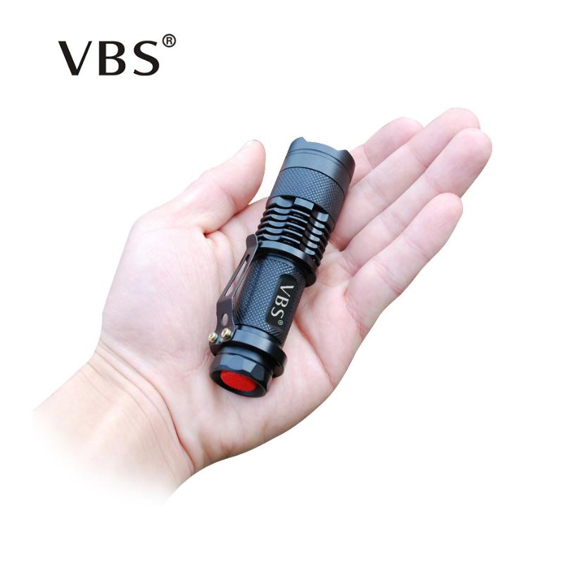 

Torch 3 Modes Zoomable Mini LED Flash Light 14500 Tactical Waterproof Q5 1000lm Flashlights Torches