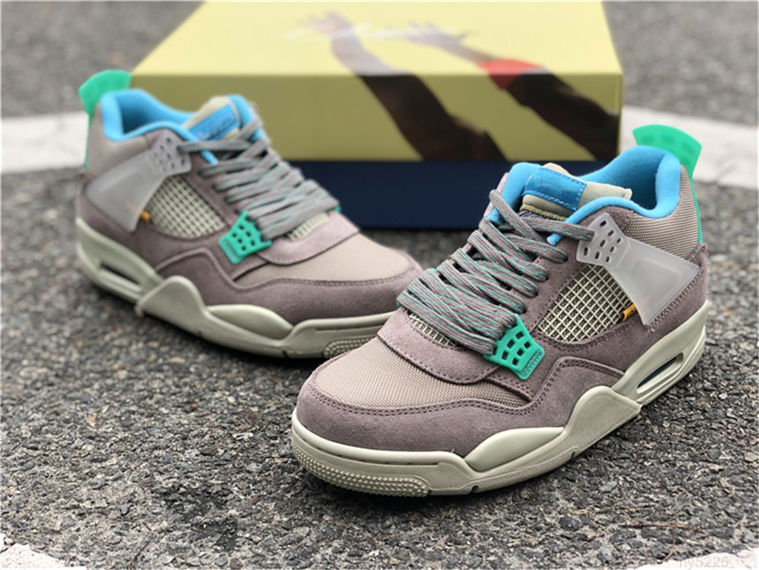 

Authentic Union 4 Taupe Haze Jumpman 4s Outdoor Shoes 30th Anniversary Man Blue Fury Khaki Roma Green Desert Turquoise Dark Off Noir With