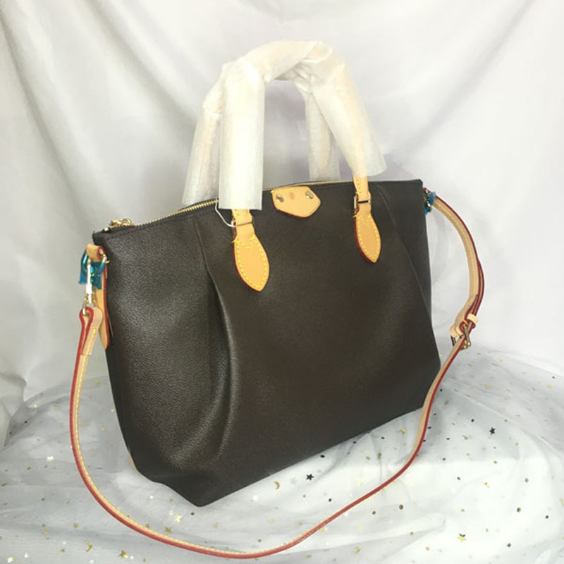 

Crossbody M48813 Classic Flower Tote Turenne Women handbag leather totes luxurys Ladies Messenger bag Lady Fashion Evening bags 48813