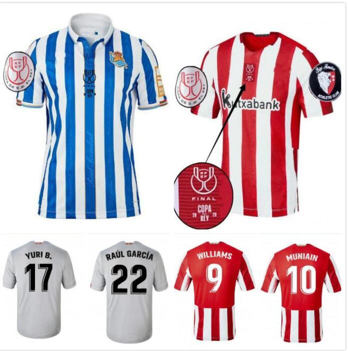 

2021 Real Sociedad bilbao Soccer Jersey Copa del Rey final Athletic WILLIAMS MUNIAIN football shirts I.MARTINEZ RAUL GARCIA Camiseta de futb, Black;yellow