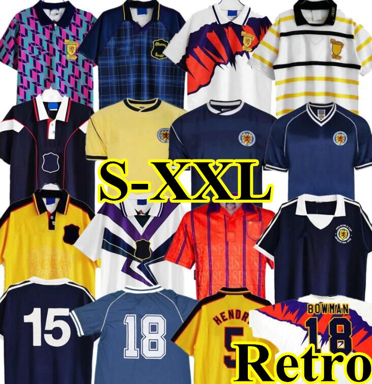 

1996 1998 1986 1995 Scotland Retro Soccer Jersey 96 98 World Cup equipment Home blue 89 90 91 classic SCOTLAND Vintage Football Shirt 78 82