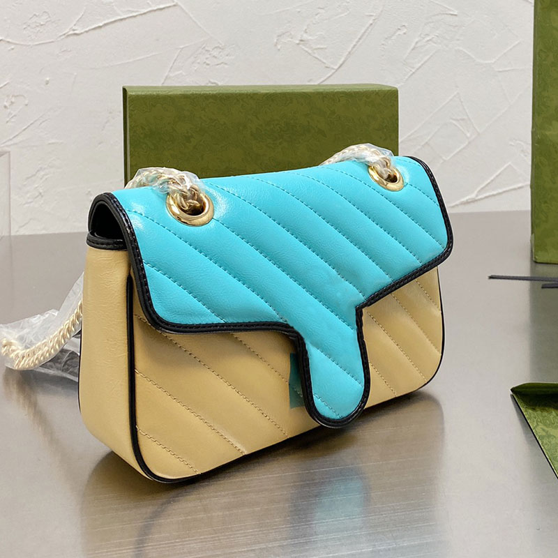 

marmont bags women leather shoulder bag high quality designer cross body g colorfull candy