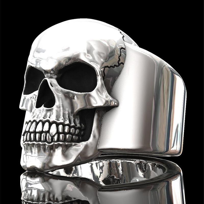 Wedding Rings Mens Ring Creative Hip Hop Skull European And American Festival Banquet Men&#039;s-image-704535600