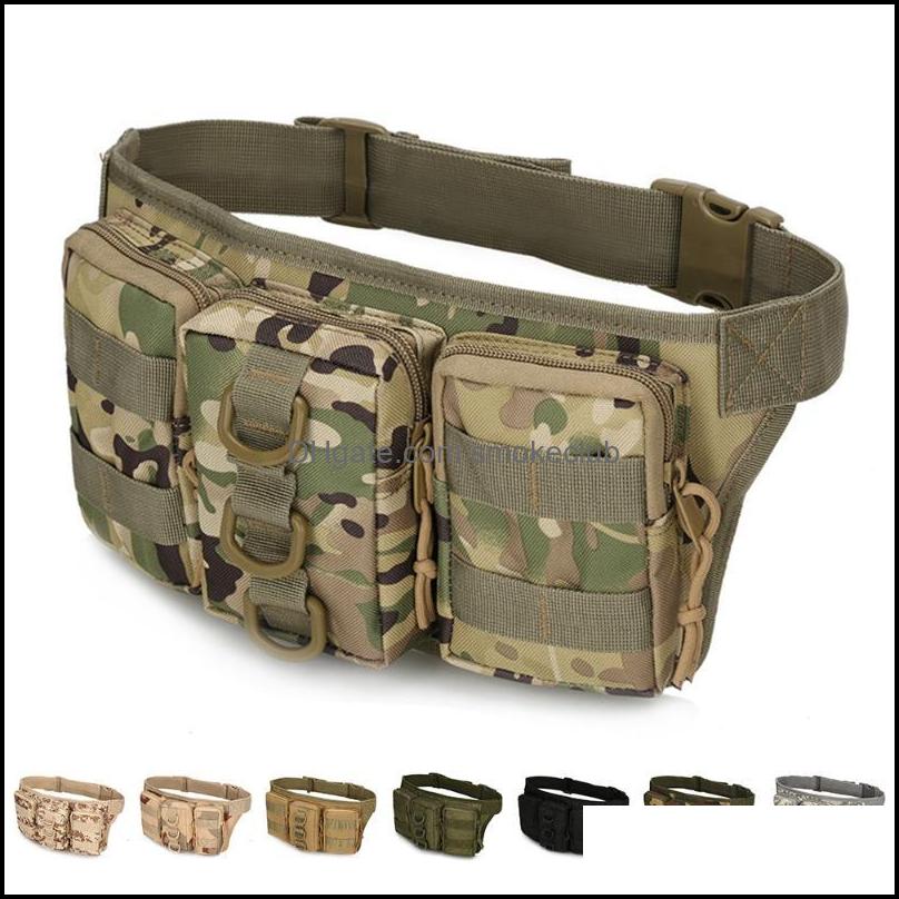 

Outdoor & Outdoorsoutdoor Bags Tactical Waterproof Waist Pack Hiking Nylon Bag Army Hunting Sports Climbing Cam Fan Package Drop Delivery 20, Sscp