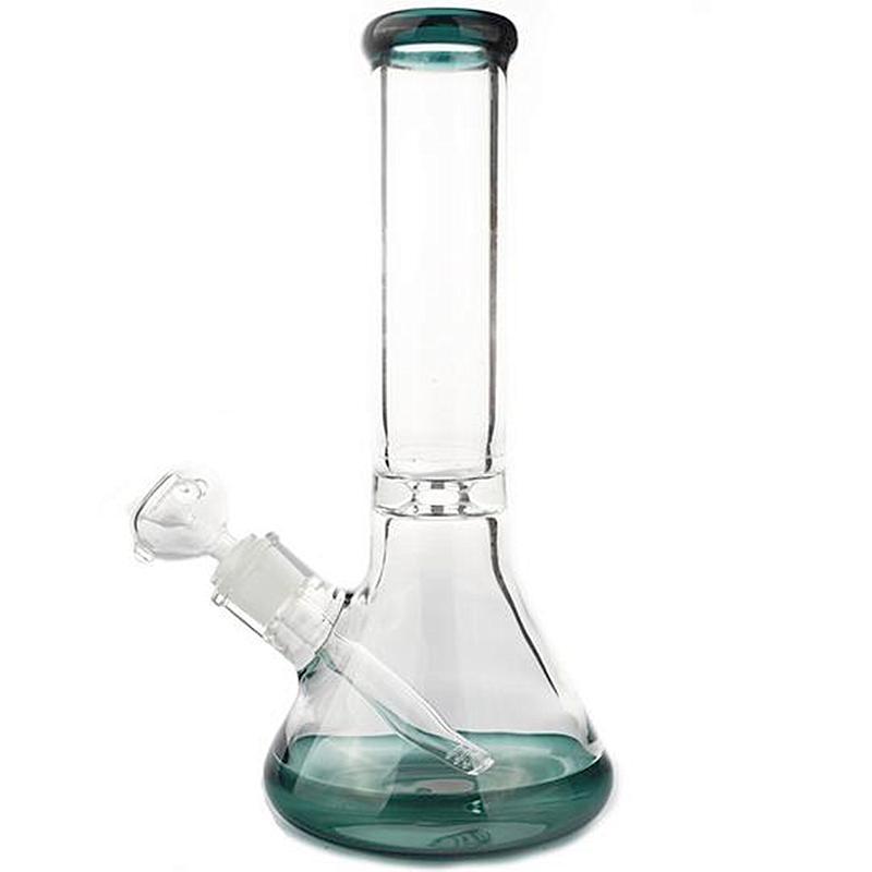 

7mm Extra Thick Beaker Glass Bong With Ice Catcher Hookahs