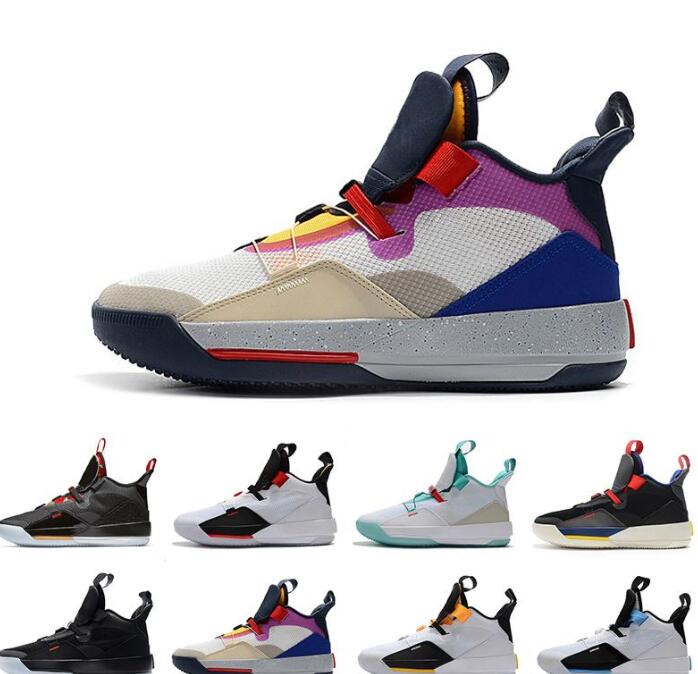 

33 Mens Basketballs Shoes 33s PE Future Flight Guo Ailun Tech Pack Visible Utility Blackout XXXIII men Sports Sneakers 7 -12 Drop Ship