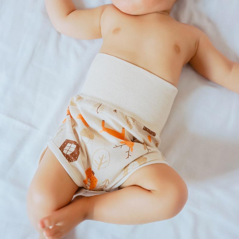 

Panties Children's Clothing Color Cotton Born Baby Belly Protector Boxer Briefs Summer Shorts Pocket