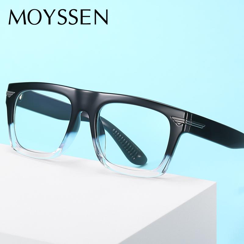 

Sunglasses Men Brand Design Vintage Big Square Frame Glasses Women Oversized Classic Flat Top Optical Myopia Eyeglasses With Diopter -1.75