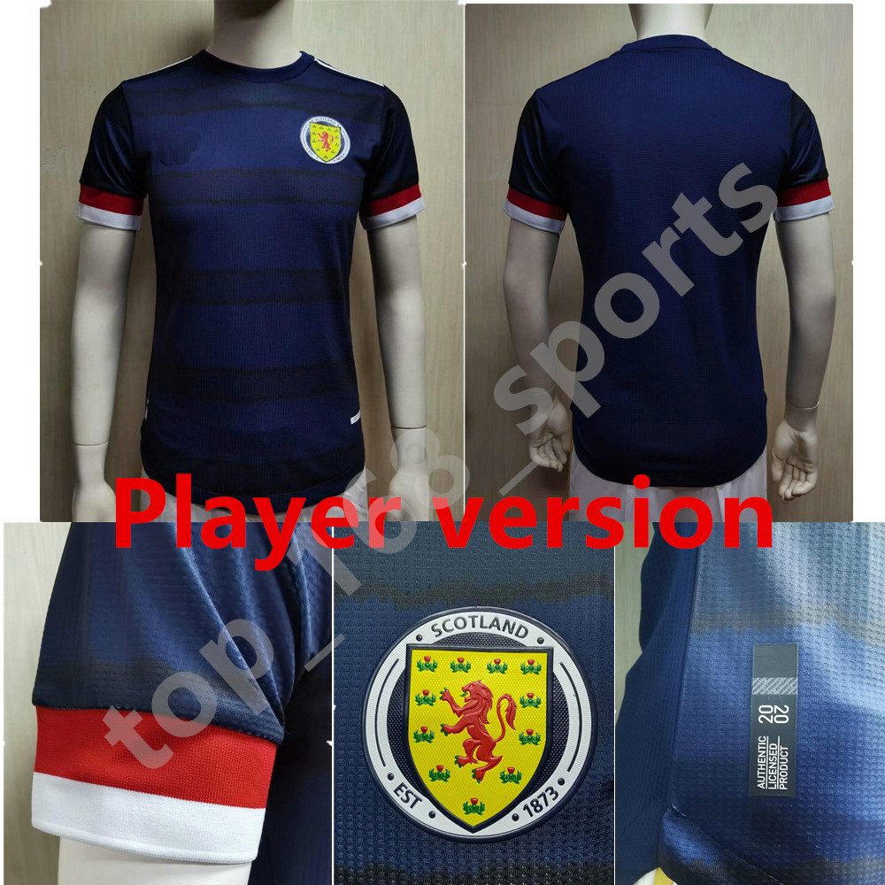 

21 22 Player Version Scotland soccer jersey 2021 2022 TIERNEY ROBERTSON MCTOMINAY football shirt CHRISTIE McGREGOR MCGINN Men uniform home Camesitas