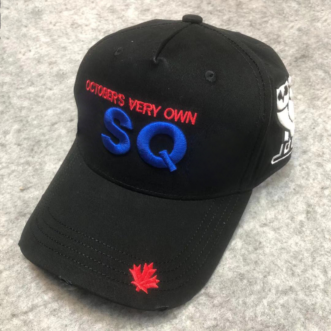 

D OVO Baseball Cap Wholesale Snapback Caps Fitted Prey Bone Sun Set Baseball dad Hat Cap Hats For Men And Women, Black