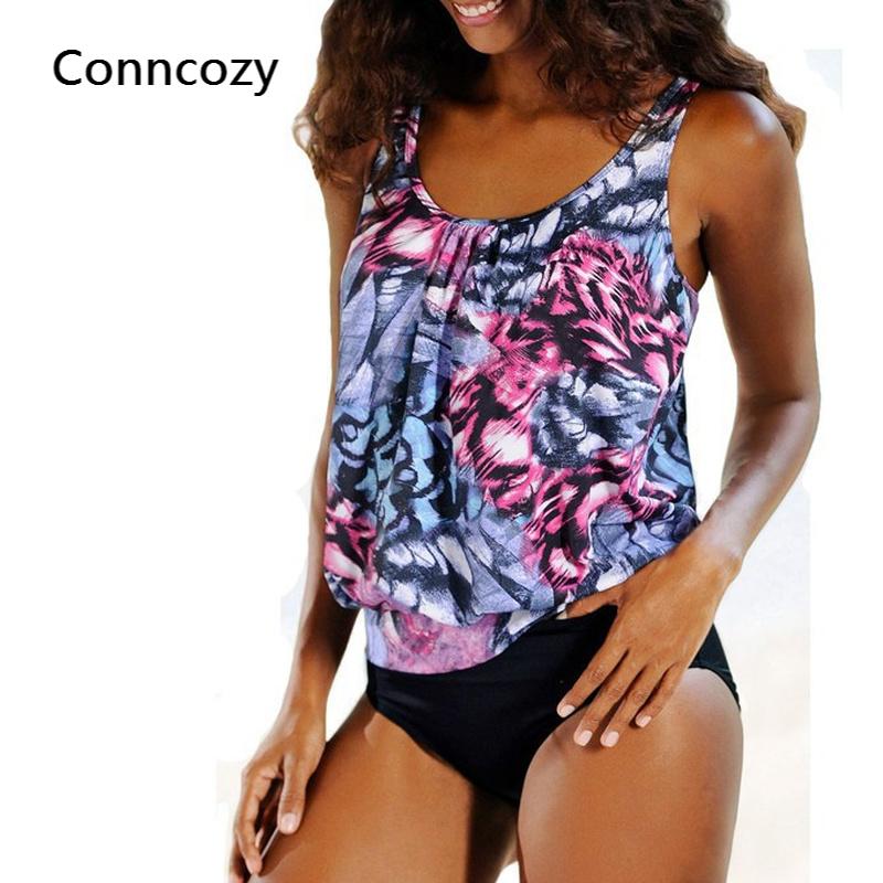 

One-Piece Suits Two Piece Swimsuit For Women Triquinis Cover Up Trajes De Bano Mujer Beach Wear Bathing Suit Tankini