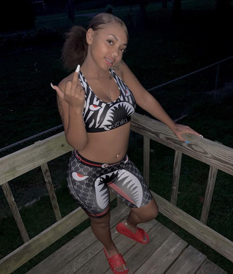 

Casual Sport Jogging Suit Women Tracksuit 2 Piece Set Short Pink Tank Crop Top Biker Shorts Two Outfits Matching Sets Women's Tracksuits, Gray